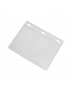 60 x 90mm Clear Landscape Soft ID Card Holder