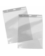 A5 Clear Portrait ID Card Holder