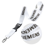 Silicone Printed Polyester Lanyards