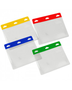 60 x 90mm Landscape Coloured ID Holders