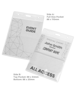 Large Triple Soft ID Card Holder