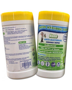 100 Pack Anti-Bacterial Wipes