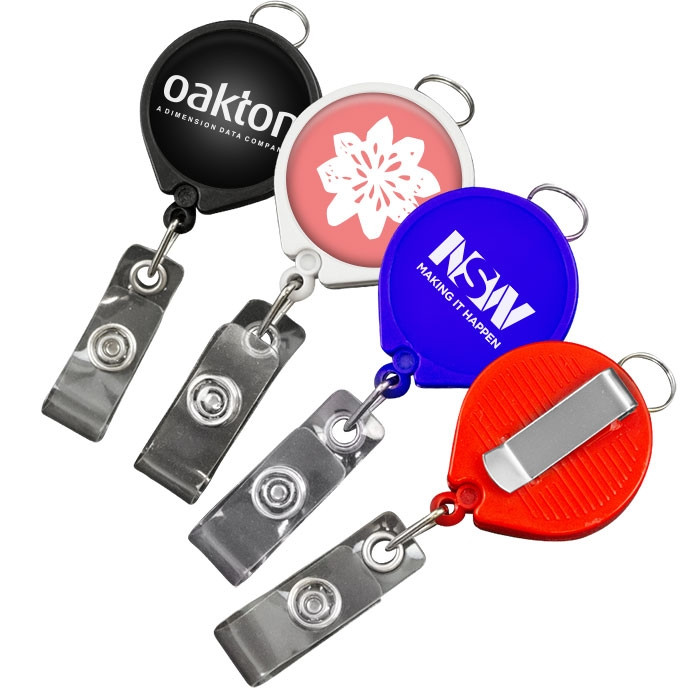 The No Twist ID Puller, Retractable ID Reels With Your Logo