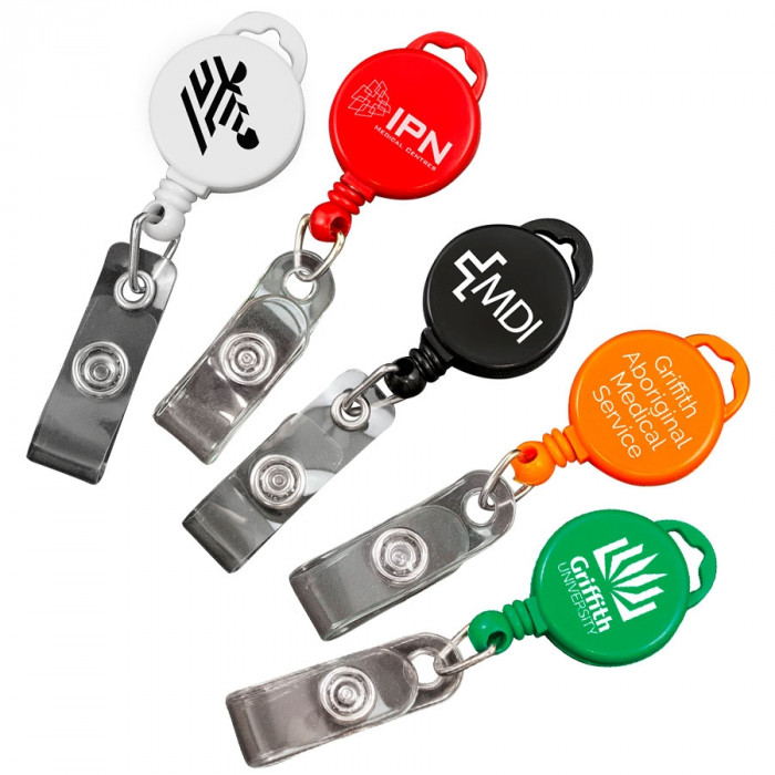 Mini ID Badge Reels Branded Or Plain. Request A Quote Now
