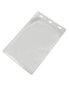 A6 Clear Portrait ID Card Holder
