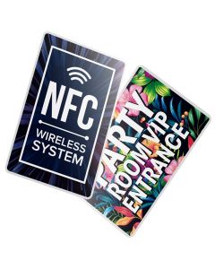 Printed Flat Sticker RFID Cards