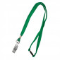 10mm Alligator Clip Stock Lanyards - Forest Green