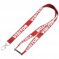 15mm Pre-Printed Visitor Lanyards - Red