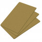 CR80 (86 x 54.8mm) Coloured Plastic Cards - Gold
