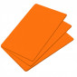 CR80 (86 x 54.8mm) Coloured Plastic Cards - Orange