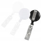 In Stock Badge Reels With Belt Clip - Black