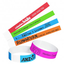 custom numbered wristbands