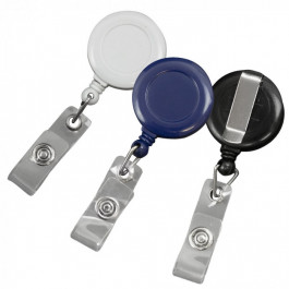 In Stock Badge Reels With Belt Clip